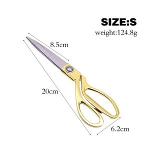 Gunting Kain / Bahan Luxury QIUDISI Gagang Emas 105 Inch Gunting Bahan Kain / Gunting Potong Bahan Kain