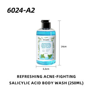 Best Seller REFRESHING ACNE-FIGHTING SALICYLIC ACID BODY WASH | Hydrates and Nourishes Skin | Helps Bacteria-Related Acne | Targets and Eliminates Breakouts | Natural Antibacterial Action | Targeted Acne Removal Pore Unclogging | Instant Cool Sensation.