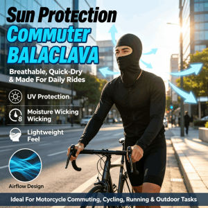 Full Face Mask UV Sun Protection Cycling Mask Neck Warmer Ice Silk Outdoor Cycling Headgear Breathable Bike Scarf