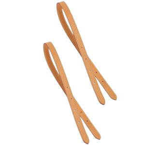 1 Pair Shoulder Strap Replacement Bag Strap for Bucket Bag Shoulder Underarm Honey Brown Leather Bag Straps Women Bag Accessories