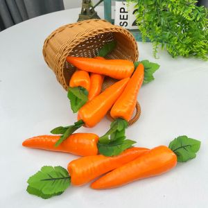 พร้อมส่ง ผลไม้ปลอม แครอทปลอม ยาว 12*4.3cm.