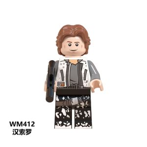 stars war Luke Skywalker Minifigures Building Blocks Toys for Children WM6039 WM410 412 415 541 542 543 544 545