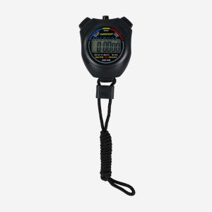 (Bisa COD) TaffSPORT Stopwatch Digital Profesional LCD dengan Strap
