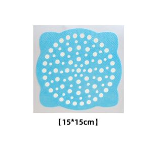 Disposable Hair Filter Stickers Bathroom Kitchen Floor Leakage Debris Mesh Filters