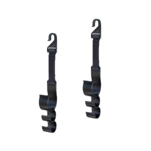 TRANA 2Pcs Accessories Storage Car Interior Car Back Seat Hook Umbrella Holder Hanging Hook Rear Seat Headrest【Ready stock】