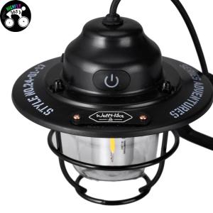 LED Camping Lantern Dimming Emergency Lamp 4 Light Modes Retro Camping Light IPX4 Waterproof for Outdoor BBQ Traveling