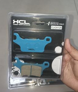 Honda click brake pad ceramic soft compound XCL BRAKEPAD for click v1 v2 v3 125/150/160 all click