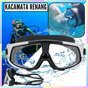 FAST DELIVERY TaffSPORT Kacamata Renang Polarizing UV Protection Anti Fog Anti Masuk Air dan Kabut