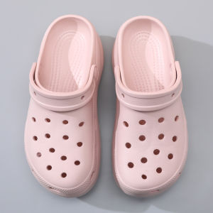 Free Shipping Kajia Cloud Unbranded WomenS Outdoor EVA Slippers With Thick Soles Height-Increasing And Odor-Resistant Closed-Toe Design