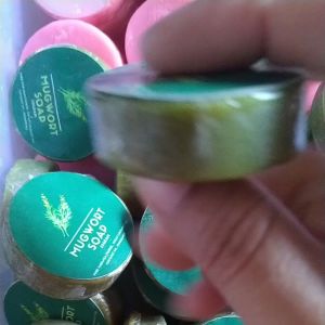 [PROMO Paket 3pcs] Sabun Mughwort VCO Anti Aging Alami Melembabkan Kulit Mengatasi Jerawat 20gr