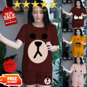 Bjonline Stelan imut / ATASAN DAN CELANA / SMILE BEAR / COD / BAJU TIDUR WANITA / SETELAN WANITA / BAJU EMOTICON / BAJU MURAH / PAKAIAN SEHARI-HARI / PAKAIAN ANAK / SETELAN ANAK / SUPPLIER BAJU ANAK / JUAL BAJU ANAK / DISKON BAJU ANAK / ANAK MURAH