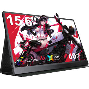 UPERFECT 15.6 Inch Portable Monitor displays Gaming 1080P HDMI Monitor for Mac PS5 3 4 laptop Phone