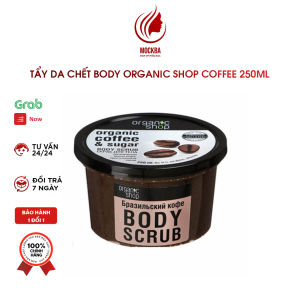 Tẩy Tế Bào Chết Body Labase Organic Coffee & Sugar Body Scrub Tẩy Da Chết Làm Sạch Giúp Da Mềm Mại Đàn Hồi Hộp 250ml Shopmyphamnga mockba