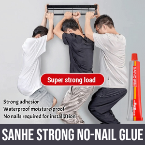 Sanhe Strong No-Nail Glue Nail-Free Glue Home Repair Strong Traceless Adhesive Metal Repair Casting Adhesive Heavy Duty Sealant Glue