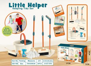 Toy Cleaning Set Kids Cleaning Toys with Housekeeping Broom Mop Duster Dustpan Brush Spray