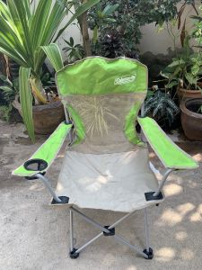 สินค้าพร้อมส่ง เก้าอี้โคลแมน เก้าอี้แคมป์ปิ้ง เก้าอี้สนาม Coleman Mesh Action Chair LIME