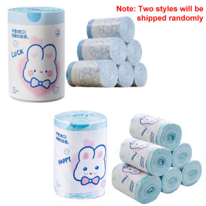 100PCS Drawstring Rabbit Garbage Bag 45x45cm Thickened&Big Roll Kitchen Use100抽加厚 抽绳垃圾袋 手撕小垃圾桶使用 厨房