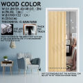Musi Folding Door Pvc Sliding Door Simple Partition Track Door Kitchen / Bathroom / Bathroom Door. 
