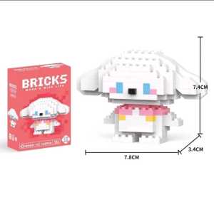 Mainan Balok Susun/ Mainan Anak Model Karakter/ Mainan Edukasi Anak DIY 3D Puzzle Nano Block