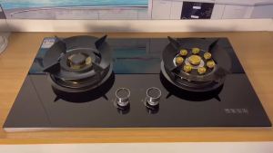 Pub Gas Stove Burner Cooking Stove Gas Hob Stove Burner Gas Cooker First Order Discount Double Burner Steel Fierce Fire Stove Sets Tabletop and Inlay Installation Compatibility 燃气灶