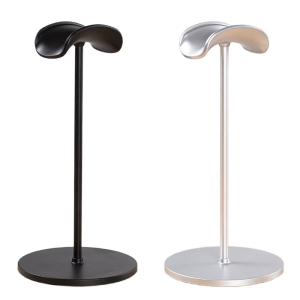 Metal Headset Holder Stand Storage Organiser Rack with Solid Base Ensures Stability and Protects Headphones from Damage
