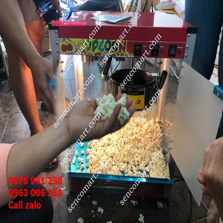 thanh lý Máy làm bắp rang bơ bằng điện SC2020- Máy nổ bắp bắp rang bơ chạy điện