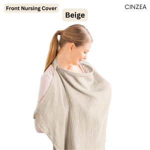 Cotton Breastfeeding Maternity Nursing Cover Baby Feeding Adjustable Nursing Apron Blanket