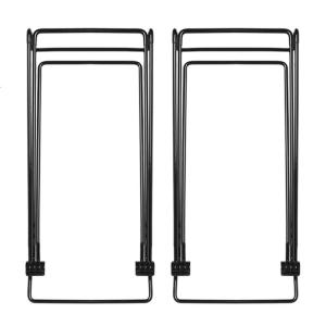 Pack of 2 Sturdy Carbon Steel Solars Panel Brackets Accessory for Camping and Trip with Quick Installation Designs