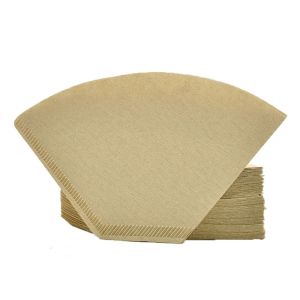 DIANA "V" Shape 40pcs Eco-friendly Strainer Sheet Coffee Maker Accessories Unbleached Filter Bag Coffee Filter Hand Drip Paper Filter Paper