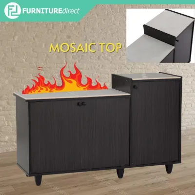 Furniture Direct FREY Mosaic Top top kitchen gas cabinet Almari Dapur