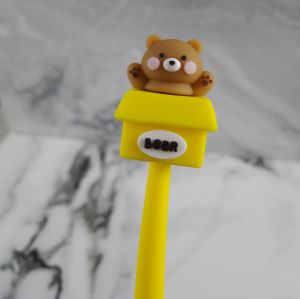 Shack Gel Pen Cute Pet Box /Karakter Lucu Karet 3D Bisa Goyang