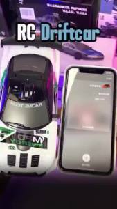 Remote Control Car RC Drift 2.4GHz 1:24 4WD 20KM/H High Speed LED Lights Boys Girls Kids Gift Toy