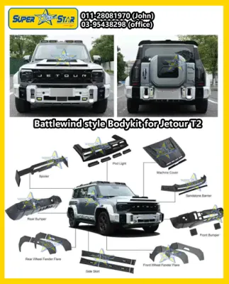 JETOUR T2 BATTLE WIND STYLE BODYKIT