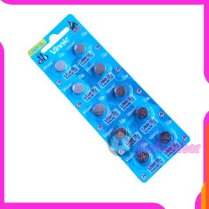 (1 BIJI BUKAN PER LEMBAR) Vinnic AG6 Baterai jam tangan Vinnic L921F LR69 Alkaline 1.5V Original
