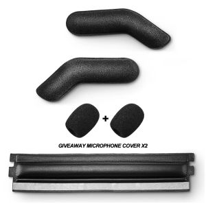 Earphone pads For ProFlight 1 2 Accessory Pak headband Microphone cover replacement Earpads Earmuffs Memor