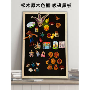 Bảng Đen Từ Tính Hình Bán Nguyệt Tủ Lạnh Dán Bảng Trưng Bày Khung Ảnh Đơn Giản Trên Tường Loại Hút Từ Tính Bảng Đen Treo Tường Để Bàn
