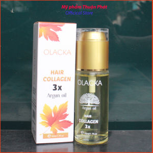 Tinh dầu dưỡng tóc Olacka Hair Collagen 3x Argan oil serum dưỡng tóc Argan hương nước hoa 50ml