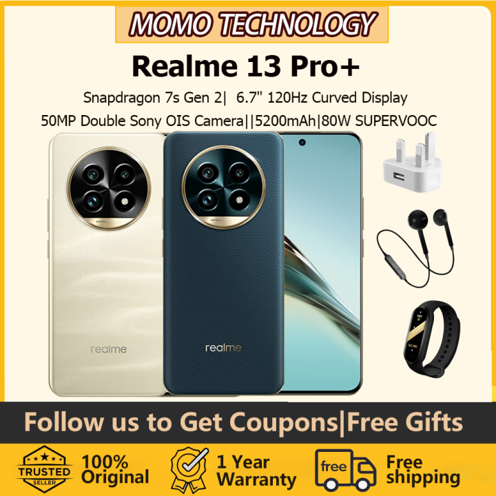 2024 New Original Realme 13 Pro Plus 5G Mobile Phone|Realme Cellphone| Snapdragon 7s Gen 2|6.7 inches 120HZ  AMOLED Screen|5200 mAh Baterry|80W Fast Charging|真我手机|真我13 Pro+