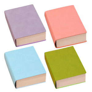 A6 Portable Sketchbook With 720 Blank Pages Thick Paper Soft Synthetic Leather Cover For Artists Students