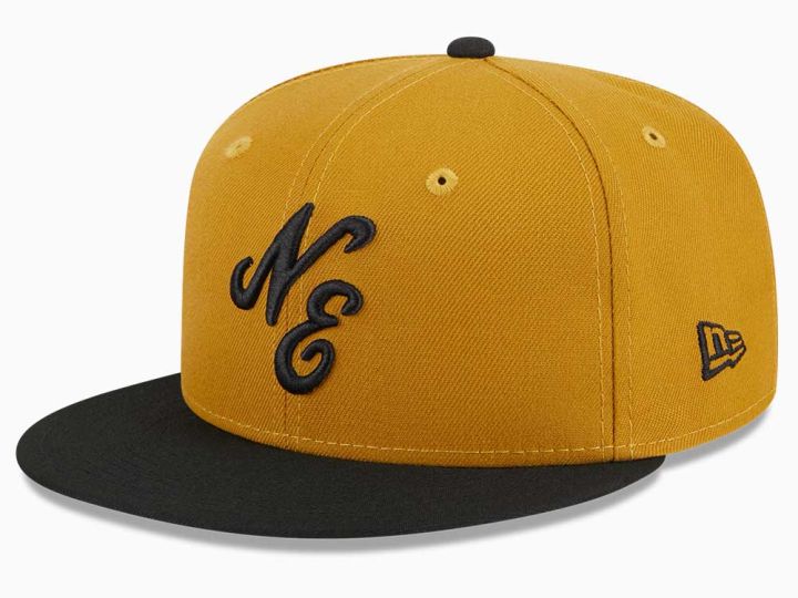 New Era Script Logo 59FIFTY DAY 2023 100 Year Anniversary Patch Black ...