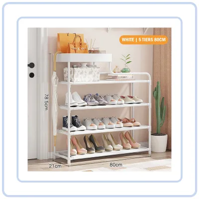 【COZYCASA】Multi-layer Shoe Rack Cabinet Multifunctional Simple Minimalist Storage Portable BTO HDB Shoe Rack