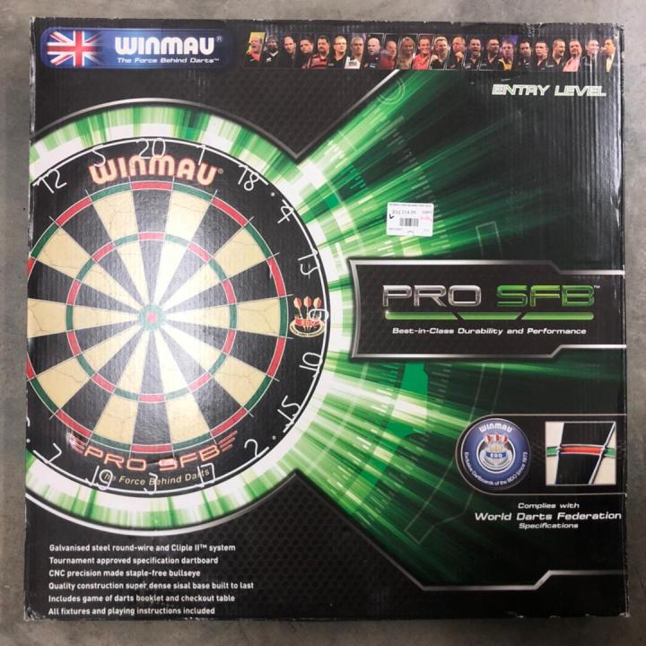 WINMAU DARTBOARD PRO SFB Lazada