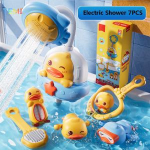 TEMI Childrens Shower Head Shower Toy Set Baby Electric Rotating Shower Head Water Spray Toy Shower Toy