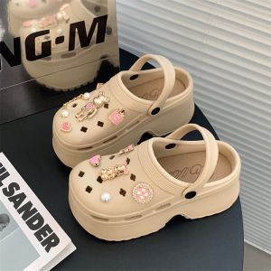 รองเท้ารุ่นใหม่ ใส่ไปเที่ยว ใส่เดินทาง รองเท้าแตะเปิดส้นพื้นหนา รองเท้าส้นตึก สูง 7 CM พร้อมส่งจากไทย E-8899