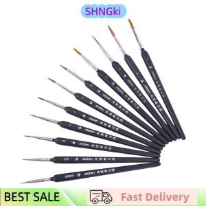 SHNGki Miniature Paint Brush Professional Nylon Brush Acrylic Painting Thin Line Pen