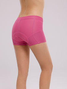 Santic Pakaian dalam sepeda wanita dengan padding yang bernapas Celana sepeda putar WL0P070