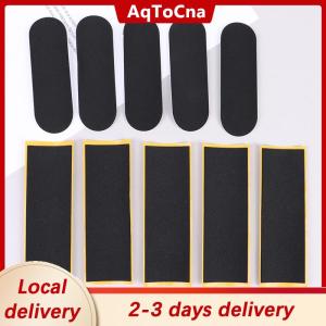 [COD] AqToCna Ship within 24 hours 5Pcst Black Fingerboard Deck Uncut Tape Stickers Black Foam Grip Tape Stickers 2 Size