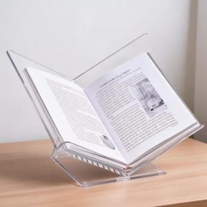 Sacesr Simple Bookcases Transparent Acrylic Cross Geometric Shape Bookcases Desktop Book Storage Rack Study Living Room Home Storage M2Y9R
