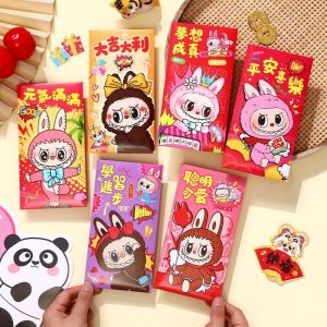 Lively labubu red envelope new 2026 year of the horse rabub personality creative cute is a lucky money universal cartoon profit