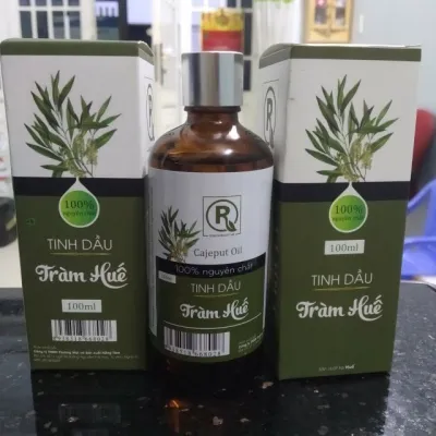 Tinh Dầu Tràm Huế Hồng Tâm Nguyên Chất Dùng Cho Mẹ Và Bé I Giữ ấm cho bé I Thơm Phòng I Đuổi Muỗi (100ml)